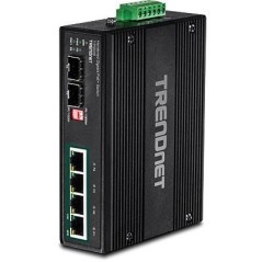 TRENDnet TI-PG62B 6-Port Hardened Industrial Switch - High Performance, Reliable Connectivity for Harsh Environments